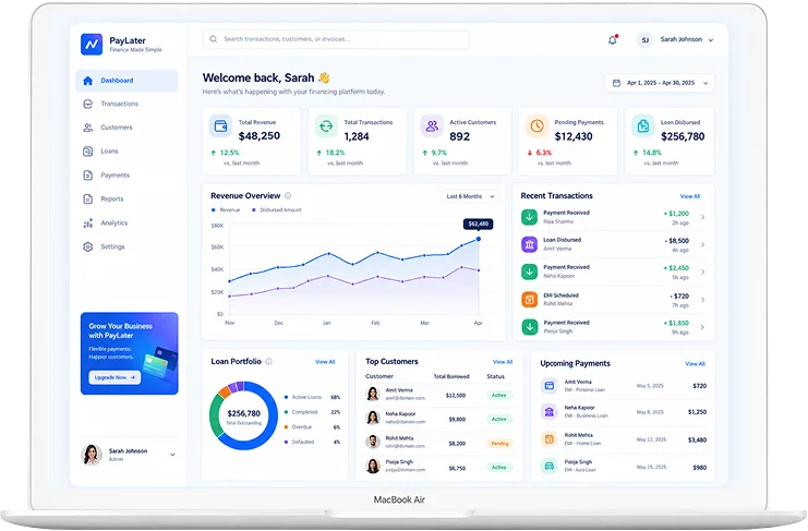 fintech software development services